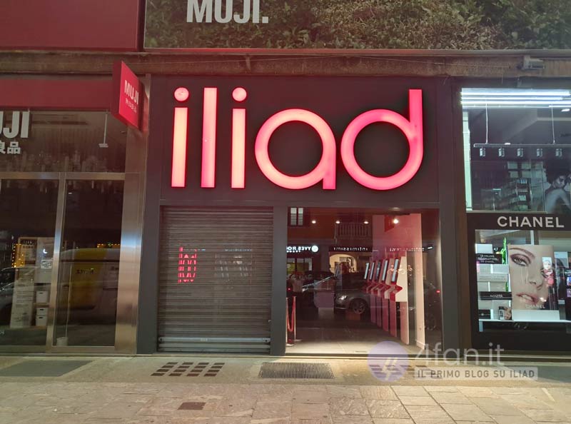 Iliad nuovo store Milano