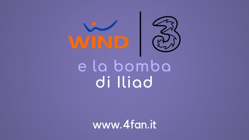 Wind Tre bomba Iliad