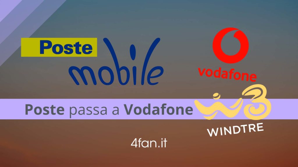 PosteMobile cambia a Vodafone