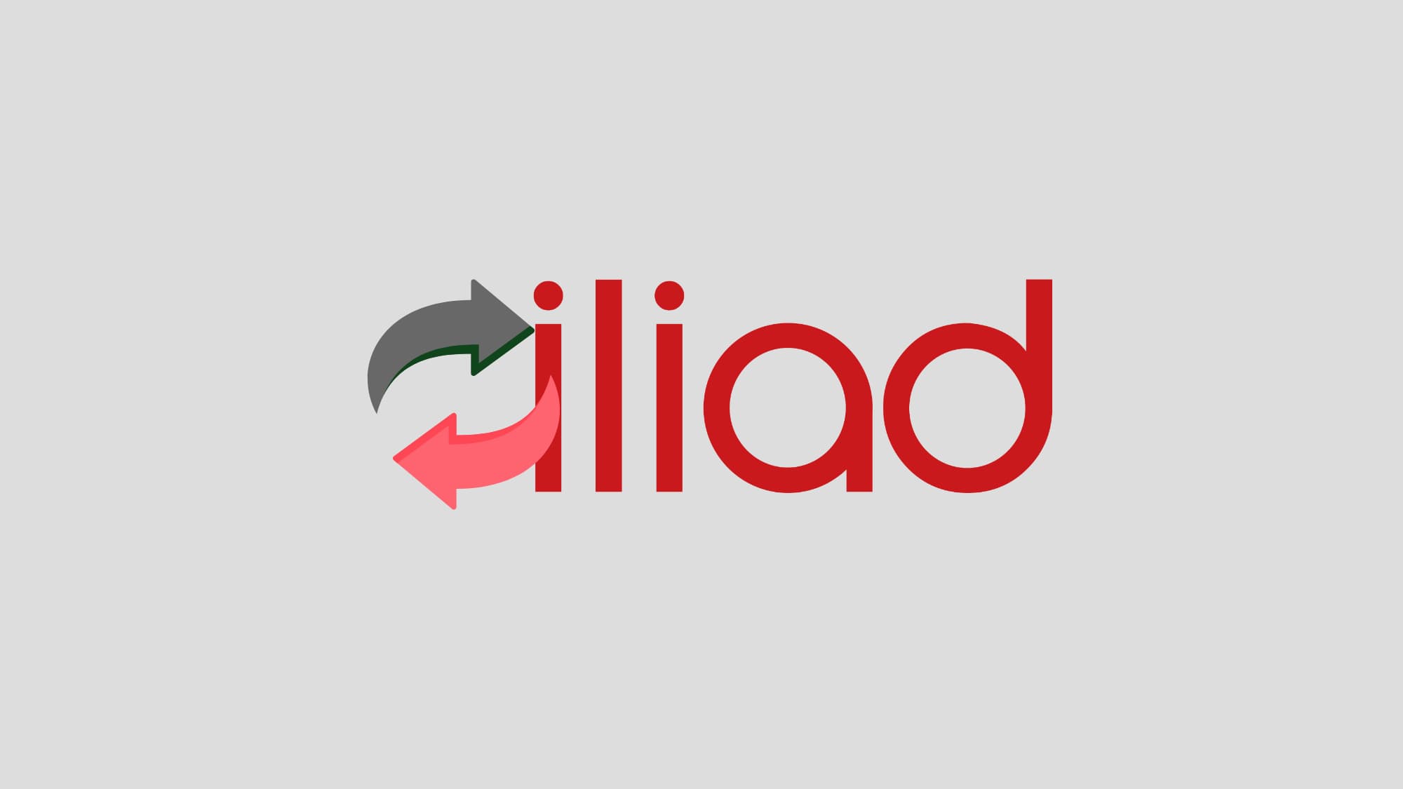 logo di iliad e icona "change"
